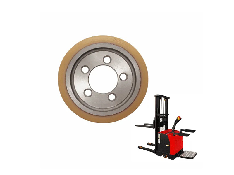 Custom PU Drive Wheel for Electric Stacker OEM Manufacturer Price